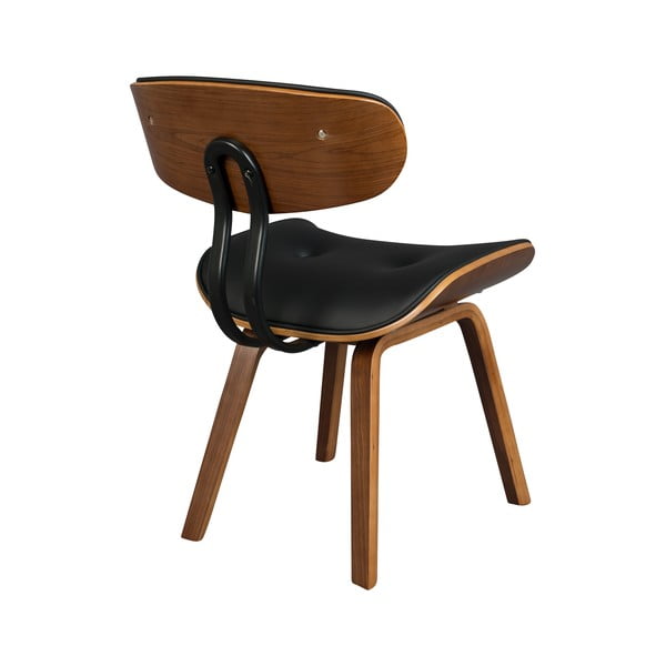 Melns krēsls Dutchbone Wallnut-image-4