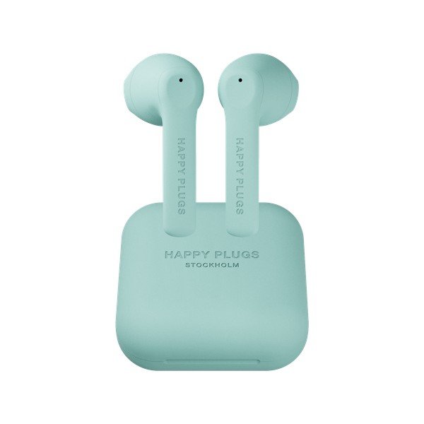 Bezvadu austiņas piparmētru krāsā Happy Plugs Air 1 Go-image-2