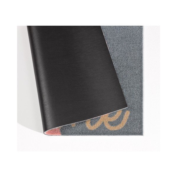 Pelēks un rozā durvju paklājs Zala Living Design Star Home, 50 x 70 cm-image-1