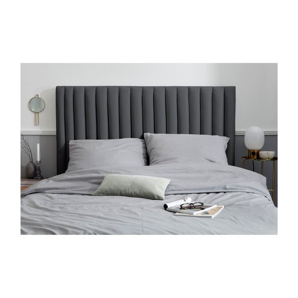 Pelēks gultas galvgalis Cosmopolitan Design NJ, 140 x 120 cm-image-3