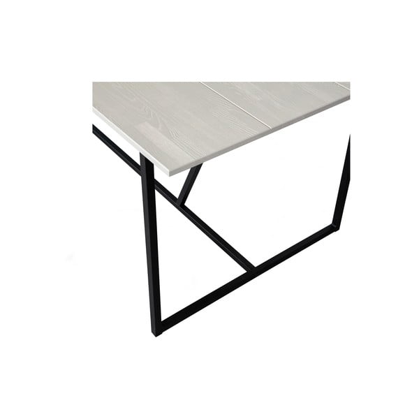 Oša masīvkoka ēdamgalds 90x220 cm Silas – WOOOD-image-3