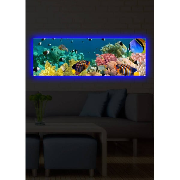 Apgaismota glezna Wallity Sea, 90 x 30 cm-image-1