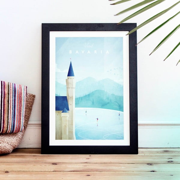 Plakāts Travelposter Bavaria, A3-image-1