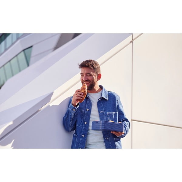 Pusdienu kārbas ar dakšu (3 gab.) Vivid mauve – Mepal-image-2