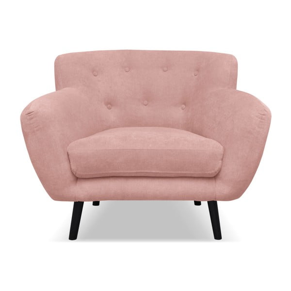 Gaiši rozā atpūtas krēsls Cosmopolitan Design Hampstead