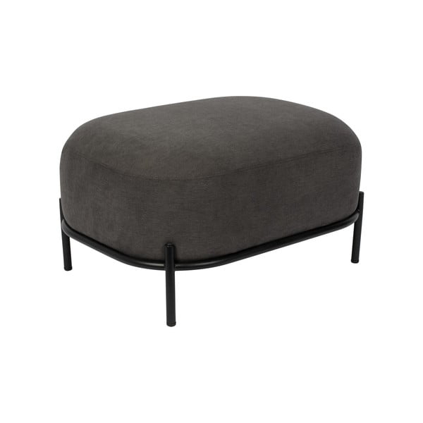 Tumši pelēks kāju soliņš White Label Polly-image-2