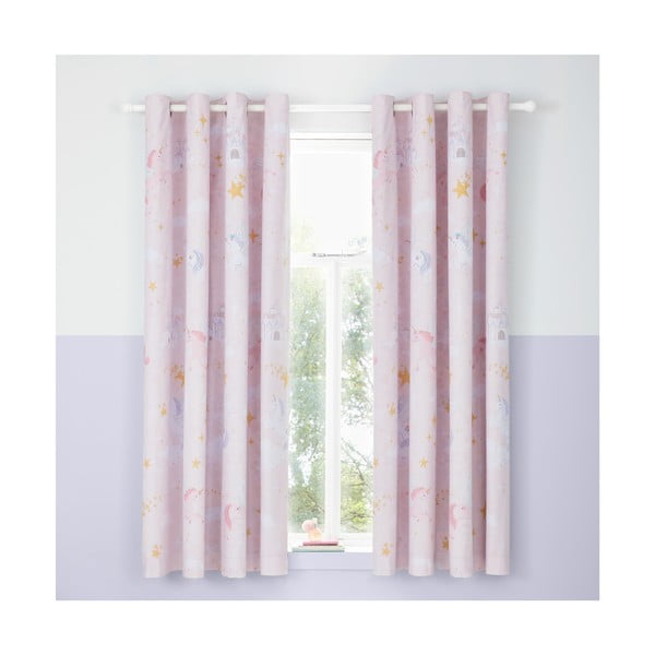 Bērnu aizkari (2 gab.) 168x183 cm Fairytale Unicorn – Catherine Lansfield-image-1