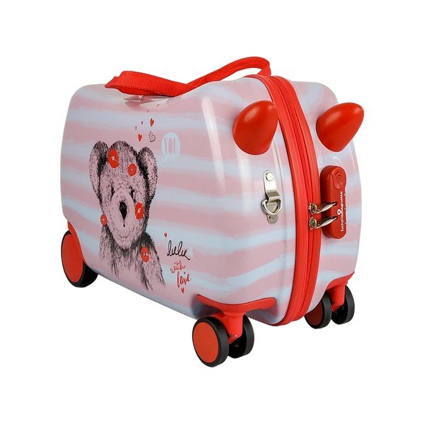 Bērnu bagāžas soma Lulucastagnette Teddy Bear, 30 l-image-3