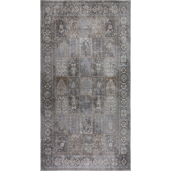 Pelēks mazgājams paklājs 80x150 cm Vintage Orient – Vitaus