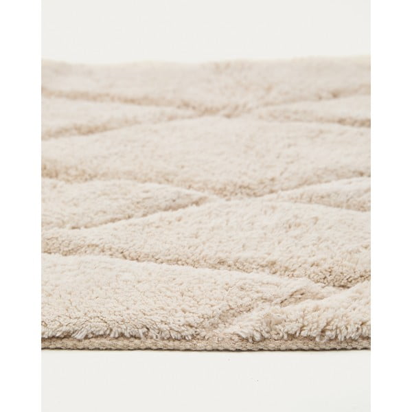 Bēšs vannas istabas paklājiņš 50x70 cm Nyana – Kave Home-image-2