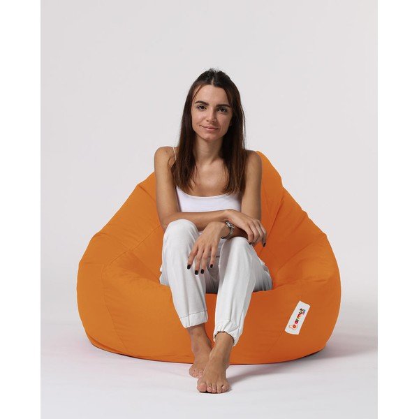 Oranžs dārza sēžammaiss Premium – Floriane Garden-image-1