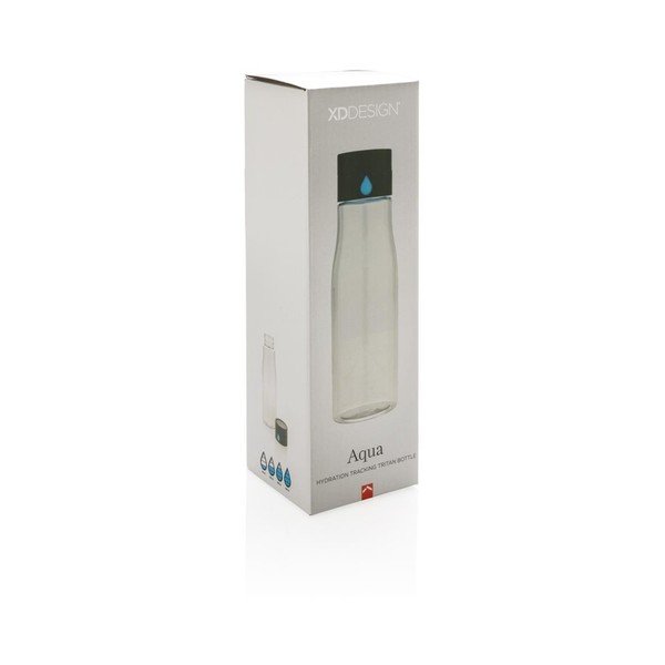 XD Design Aqualicious caurspīdīga ceļojumu pudele, 600 ml-image-3