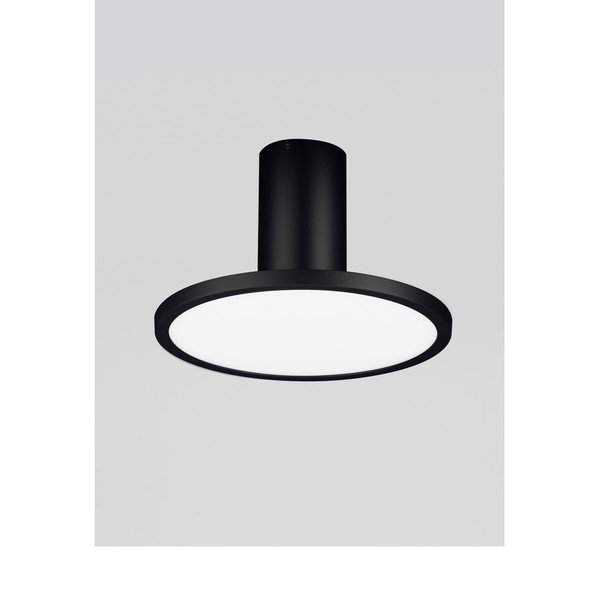 Matēti melna alumīnija LED griestu lampa ar saliekamu konstrukciju Ekei – Nova Luce-image-4
