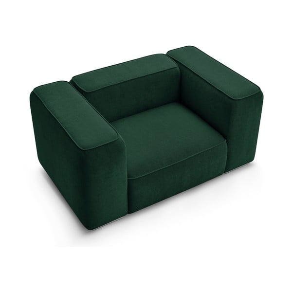 Tumši zaļš atpūtas krēsls Zephyr – Bobochic Paris-image-4