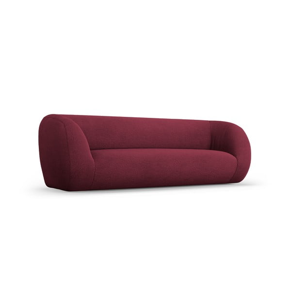 Bordo dīvāns no buklē auduma 230 cm Essen – Cosmopolitan Design-image-2