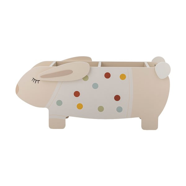 Krēmkrāsas bērnu grāmatu plaukts 87x38x32 cm Villja – Bloomingville Mini