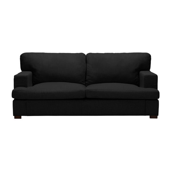 Melns dīvāns Windsor & Co Sofas Daphne, 170 cm