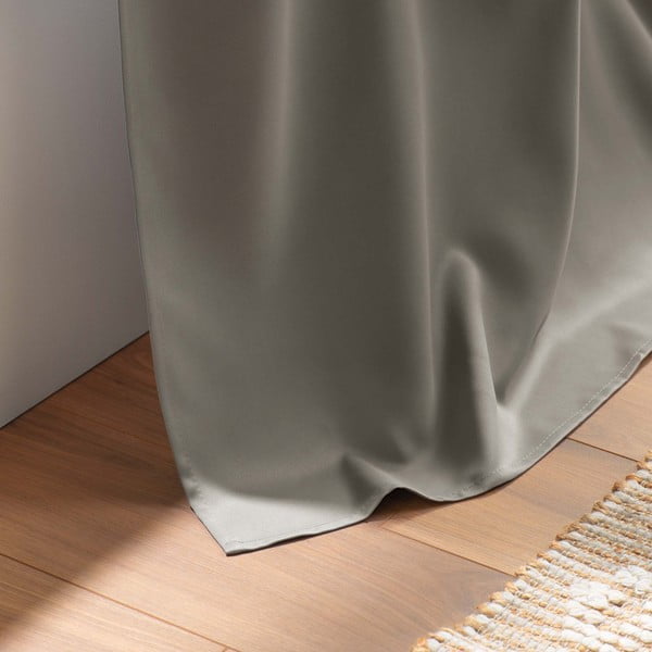 Pelēks gaismu necaurlaidīgs aizkars 135x240 cm Occult – douceur d'intérieur-image-4