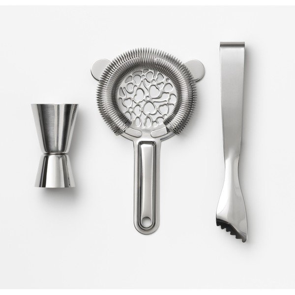 Tērauda kokteiļu pagatavošanas komplekts The Essentials - Cocktail Tools – Printworks