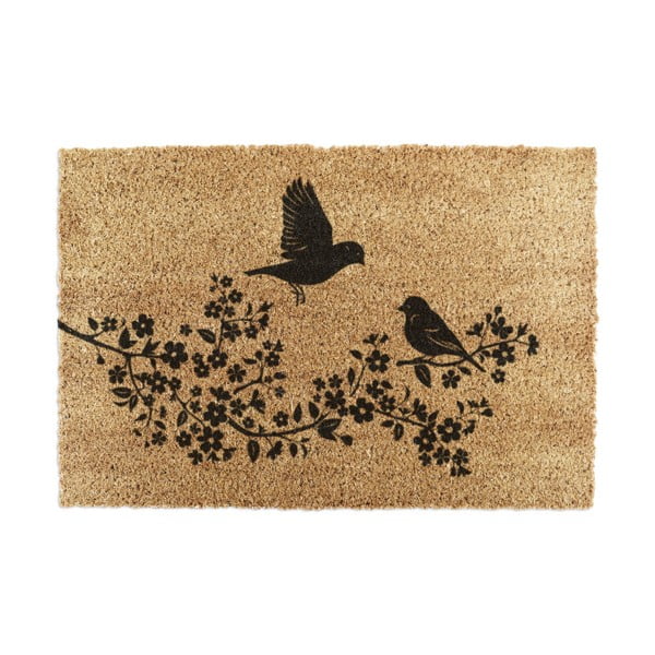 Kokosšķiedras kājslauķis 40x60 cm Birds On a Tree – Artsy Doormats