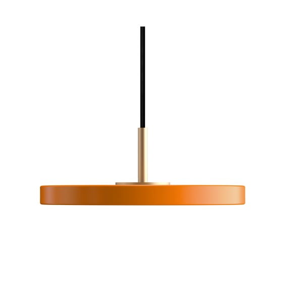 Oranža LED piekaramā lampa ar metāla abažūru ø 15 cm Asteria Micro – UMAGE-image-4