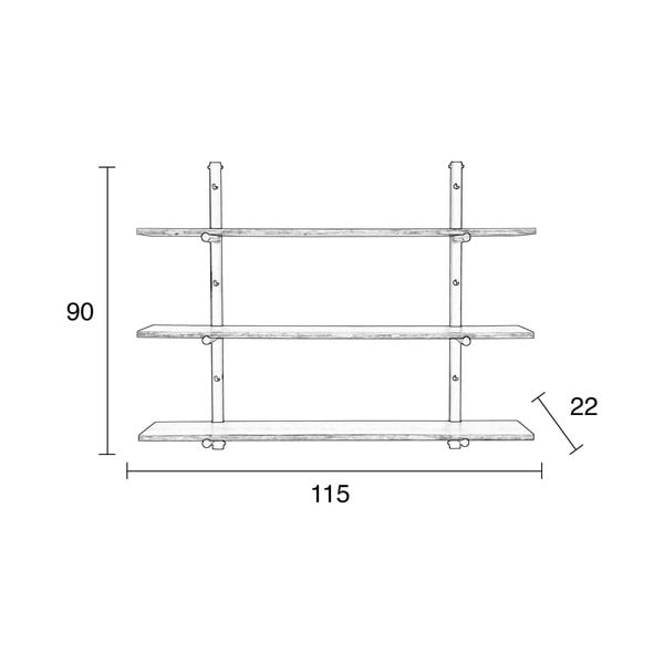 Sienas plaukts Zuiver Bundy-image-3