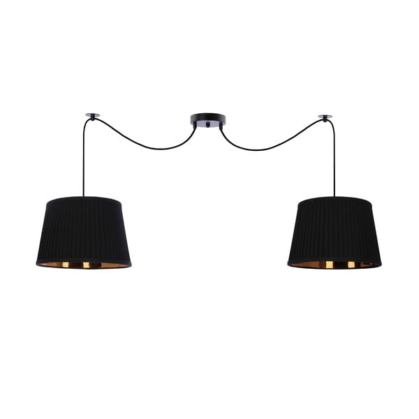 Melna piekaramā lampa 100x20 cm Gillo – Candellux Lighting-image-1