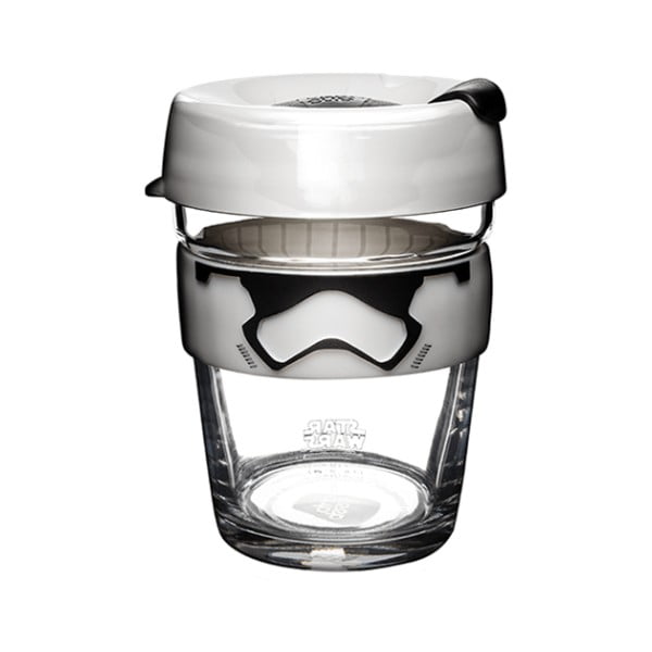 KeepCup Star Wars Stormtrooper ceļojumu krūze ar vāku, 340 ml