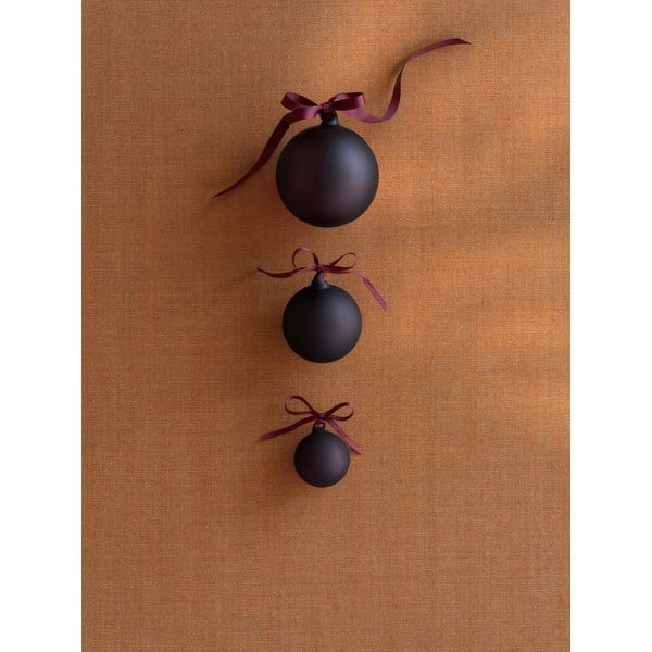 Stikla pūstas Ziemassvētku eglītes bumbiņas (2 gab.) ø 9 cm Juhla – Blomus-image-4