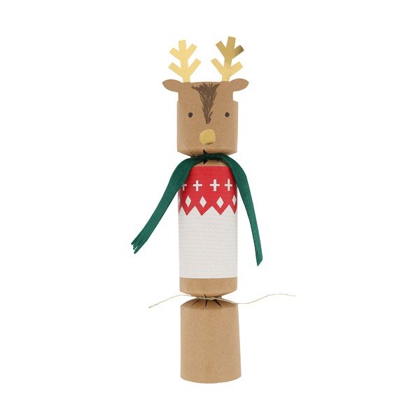 Ziemassvētku pārsteiguma konfektes (6 gab.) Reindeers in Jumpers – Meri Meri-image-4