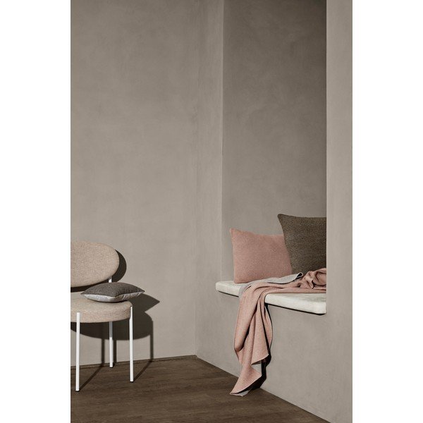 Rozā kokvilnas sega Blomus, 130 x 170 cm-image-1