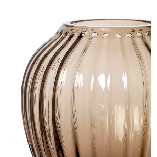 Brūna stikla vāze Kähler Design Hammershøi, augstums 14 cm-image-4