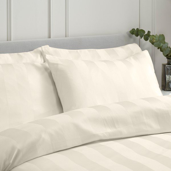 Satīna spilvendrānas (4 gab.) 75x50 cm So Soft Satin Stripe – Catherine Lansfield-image-1