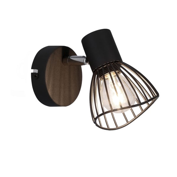Melna sienas lampa Fly – Candellux Lighting