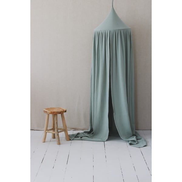 Zaļš kokvilnas baldahīns Mint – Moi Mili-image-2
