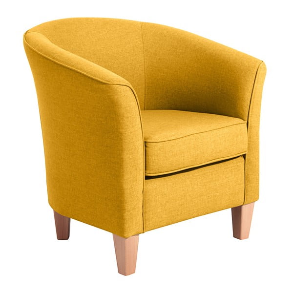 Max Winzer Livia dzeltenais krēsls