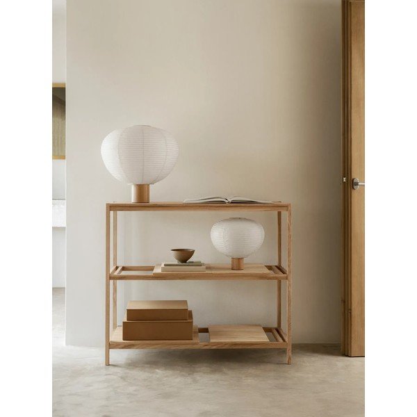 Dabīga toņa plaukts ar ozolkoka imitāciju 105x92x40 cm Sukoya – Blomus-image-1