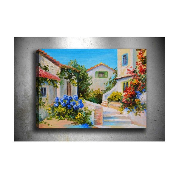 Attēls Tablo Center Village, 70 x 50 cm