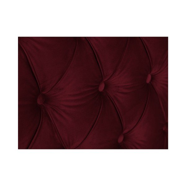 Sarkans gultas galvgalis Mazzini Sofas Cloves, 160 x 120 cm-image-3