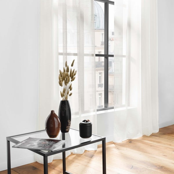 Krēmkrāsas dienas aizkars 140x240 cm Lissea – douceur d'intérieur-image-3