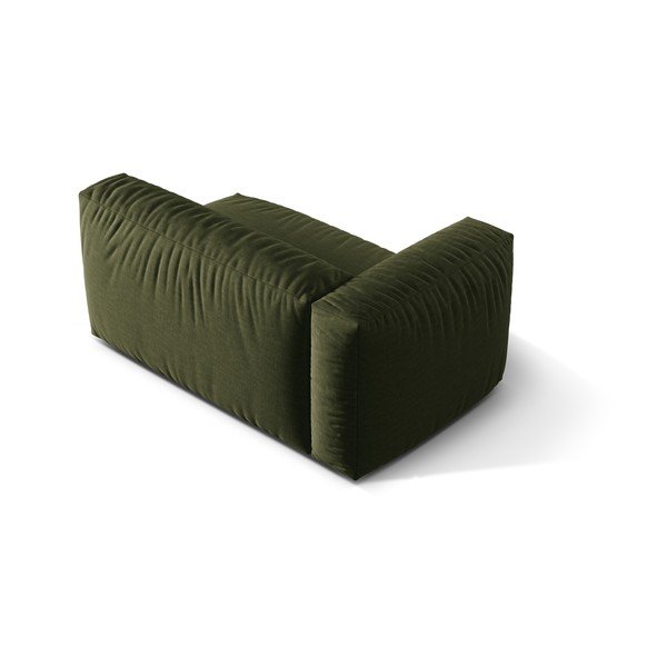 Zaļa modulārā dīvāna daļa (ar kreiso stūri) Martina – Micadoni Home-image-2