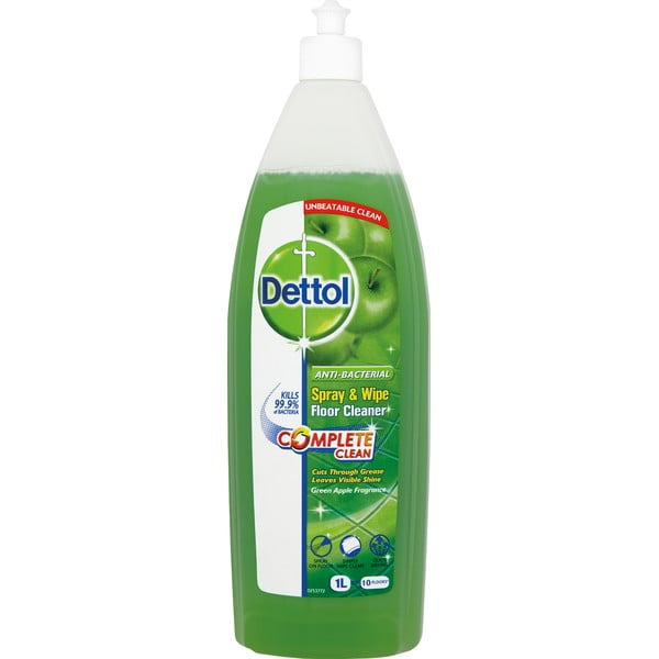 Antibakteriāls grīdas tīrīšanas līdzeklis ar zaļo ābolu smaržu Dettol, 1 l