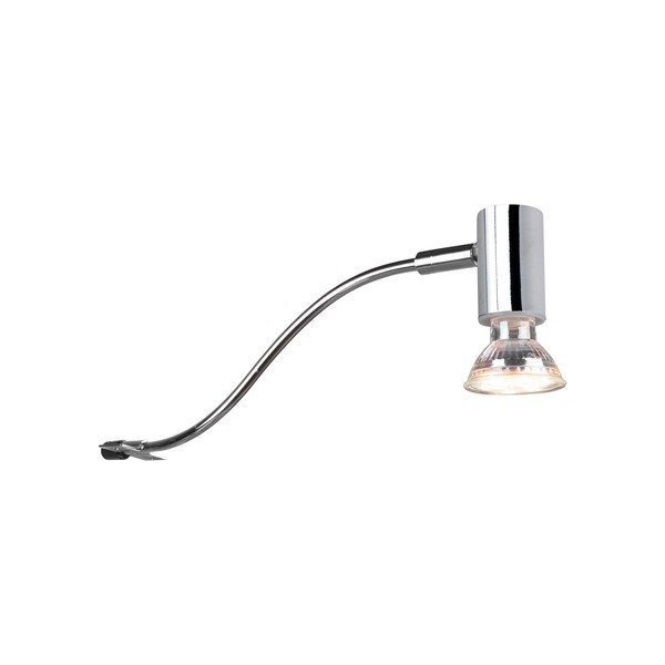 Sienas lampa sudraba krāsā (garums 34 cm) Giada – Trio-image-1