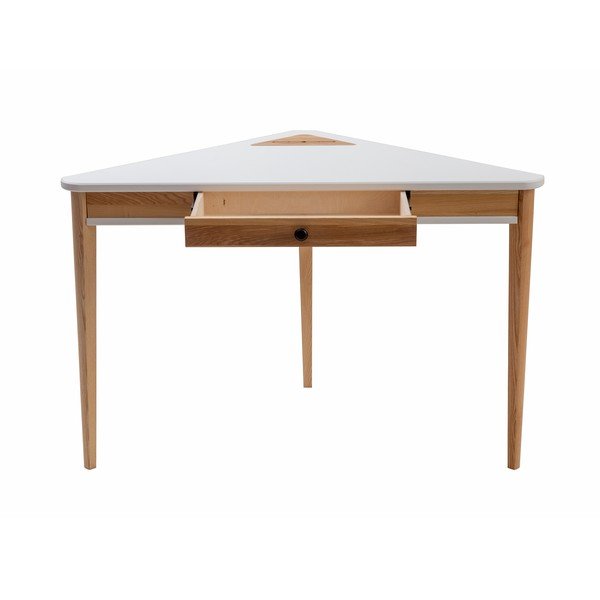 Balts stūra rakstāmgalds Ragaba Ashme-image-2