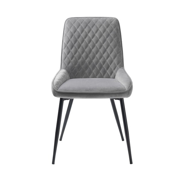 Pelēks pusdienu krēsls Milton – Unique Furniture