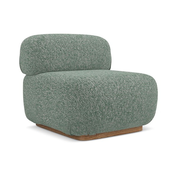 Gaiši zaļa modulārā dīvāna daļa Ailani – Makamii-image-1