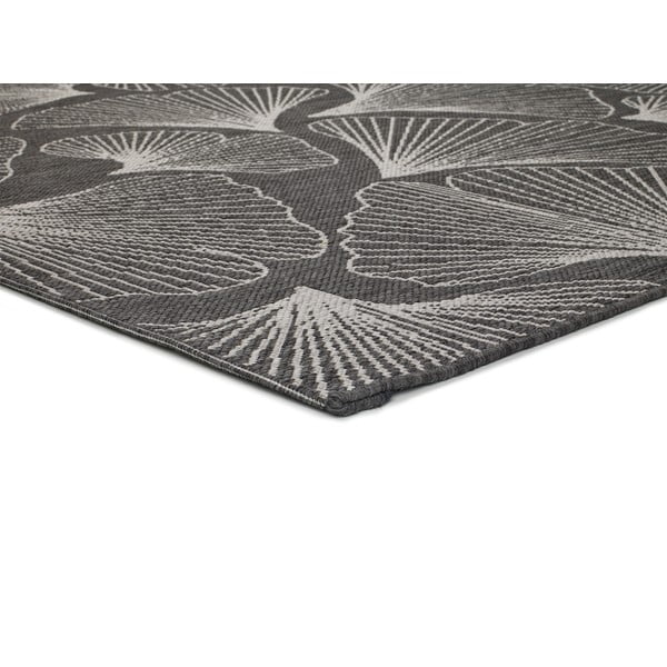 Tumši pelēks āra paklājs Universal Tokio, 80 x 150 cm-image-2