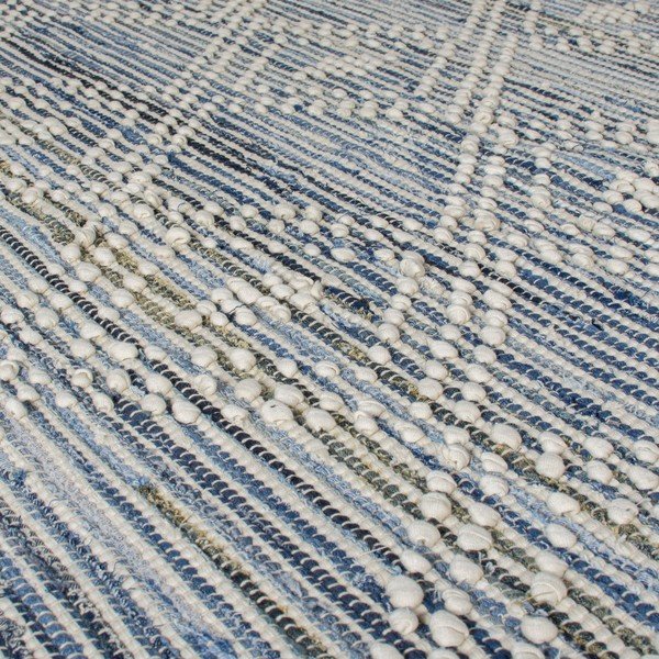 Zils kokvilnas paklājs Flair Rugs Lissie, 120 x 170 cm-image-2