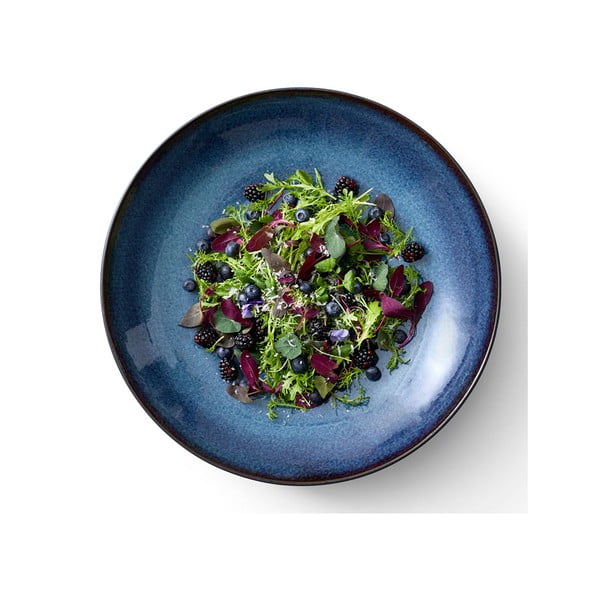 Melna/zila akmensmasas bļoda ø 40 cm Gastro Dark Blue/Black – Bitz-image-3