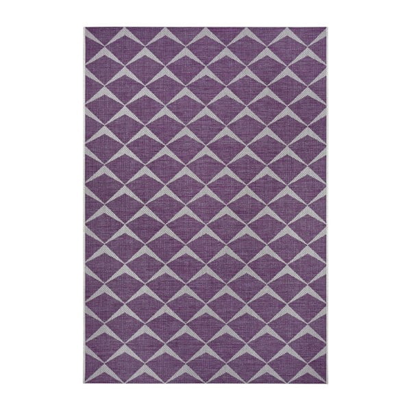Violets un bēšs āra paklājs NORTHRUGS Escala, 200 x 290 cm